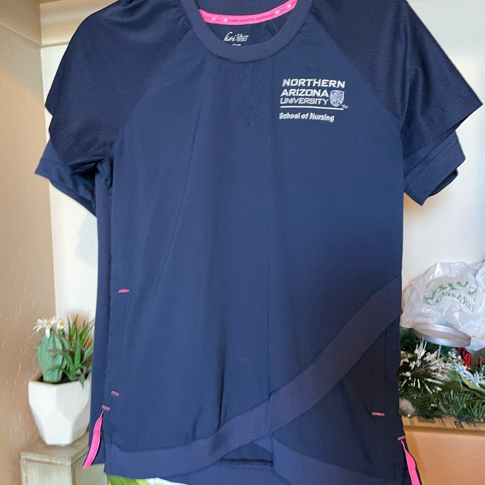 NAU nursing scrub top